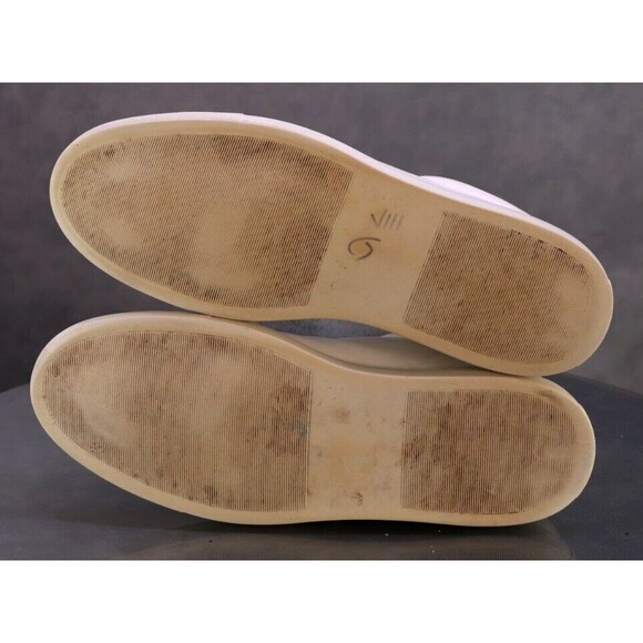 Oliver Cabell Low 1 Women's Sneakers Shoes Size 8 Italian Calfskin Leather White - Picture 9 of 13